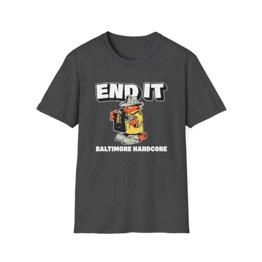 End It Baltimore Hardcore Unisex Softstyle T-Shirt