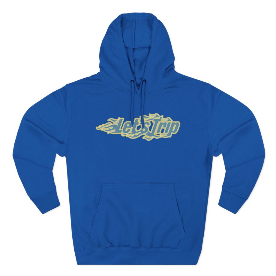 Sturniolo Let's Trip Flames Three-panel Fleece Hoodie