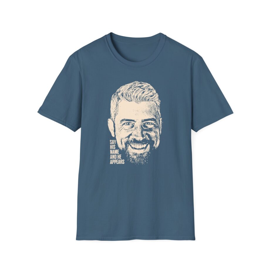Joe Hendry Say His Name and He Appears Unisex Softstyle T-shirt