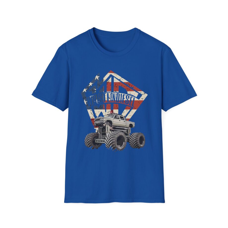 Monstermax Whistlindiesel Unisex Softstyle T-shirt