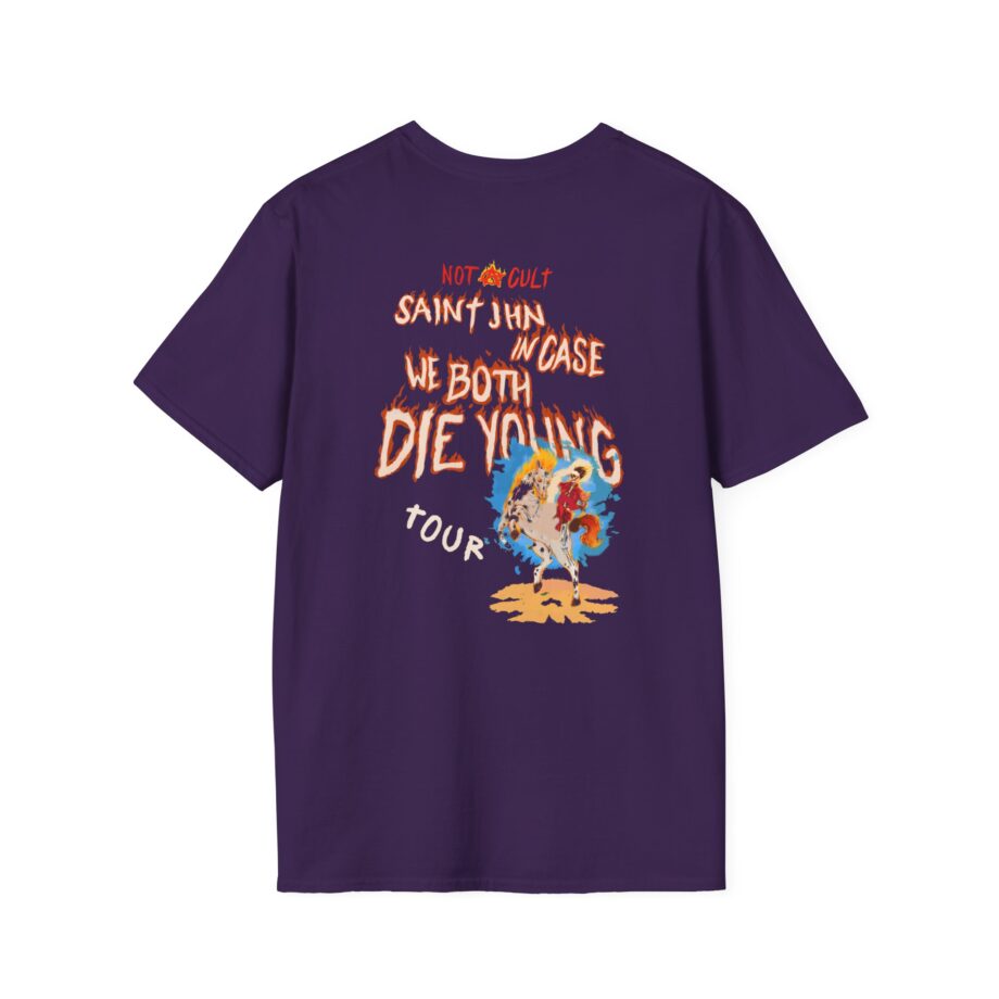 Saint Jhn Incase We Both Die Young World Tour Unisex Softstyle T-Shirt