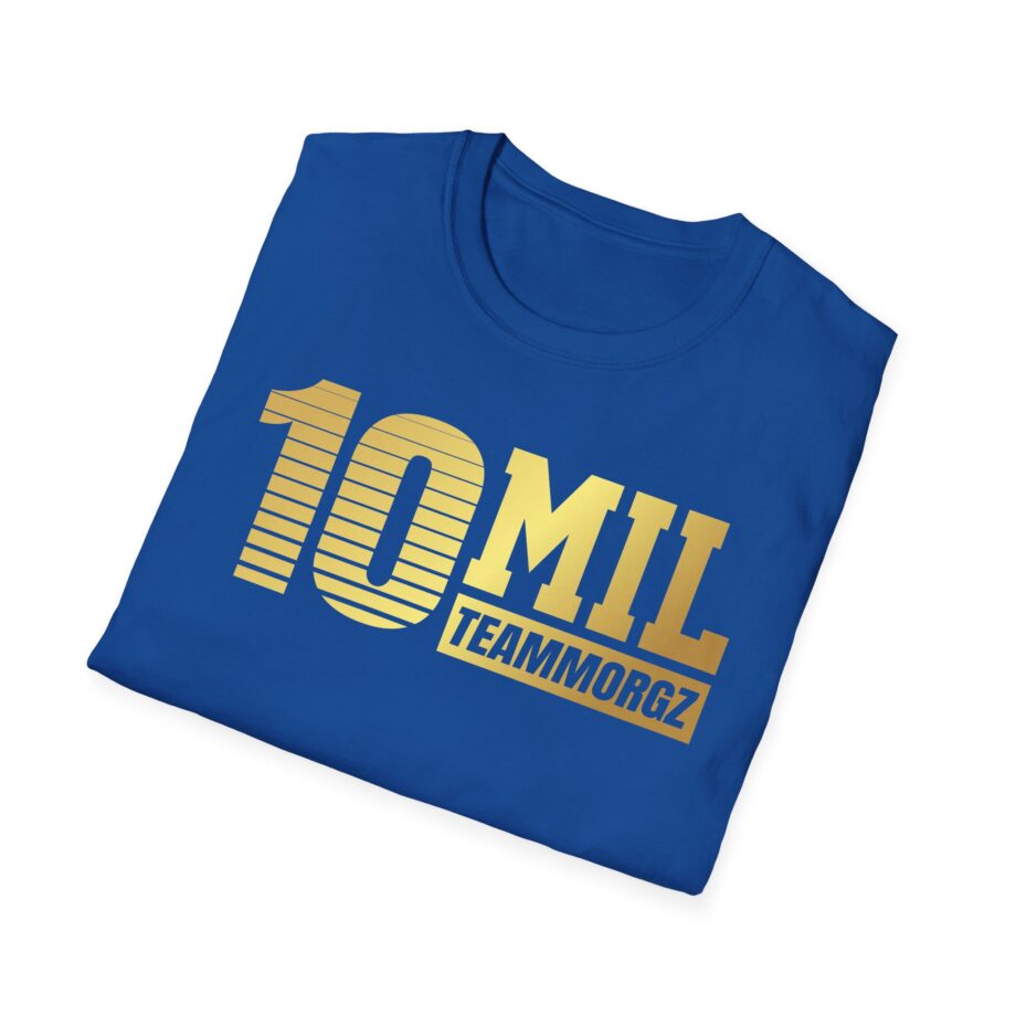 Morgz 10 Million Squad Unisex Softstyle T-Shirt