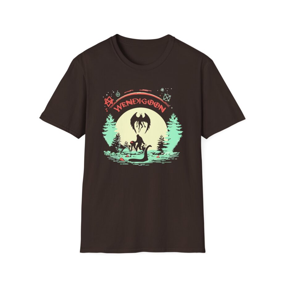 Wendigoon Cryptids on Tour Unisex Softstyle Tee