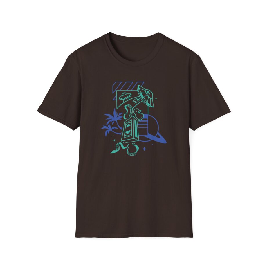 Quackity Cali Neon Unisex Softstyle T-shirt