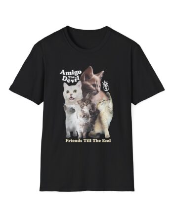 Amigo the Devil  Too Many Puppies Unisex Softstyle T-shirt