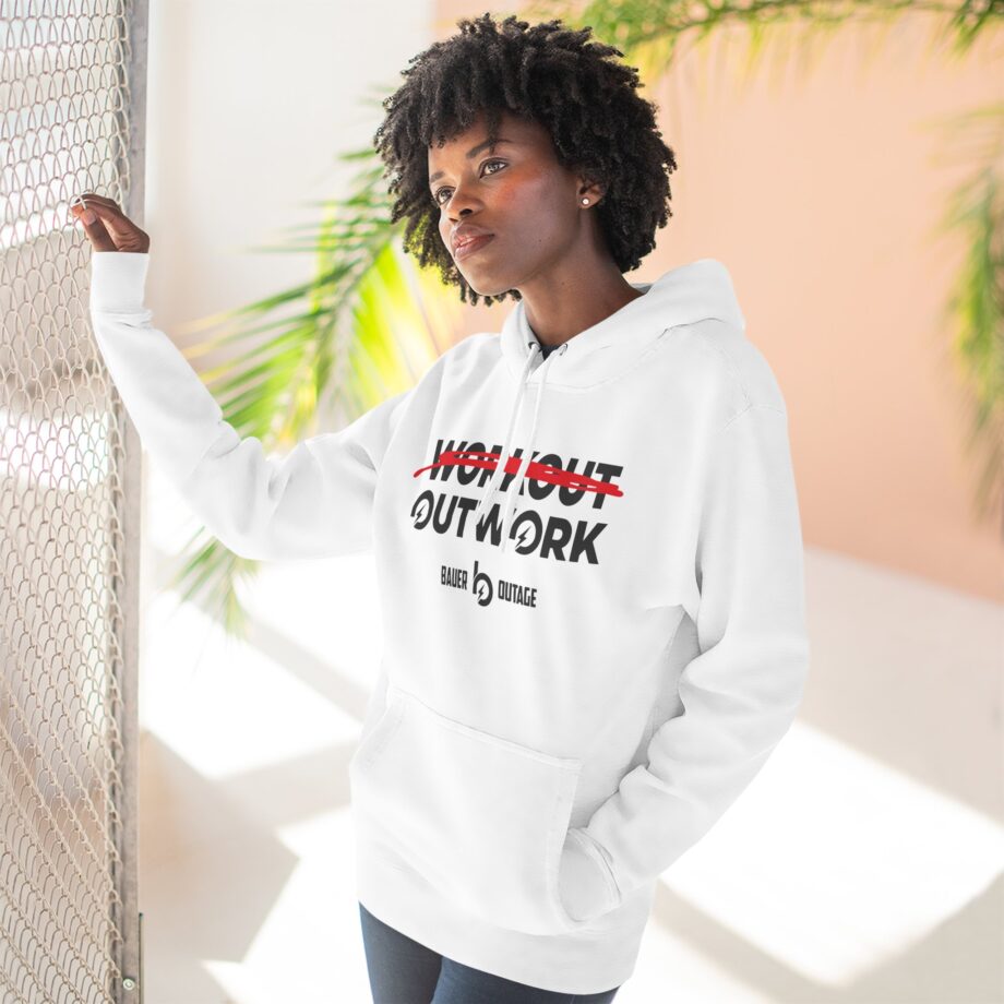 Trevor Bauer Outwork Workout Three-panel Fleece Hoodie