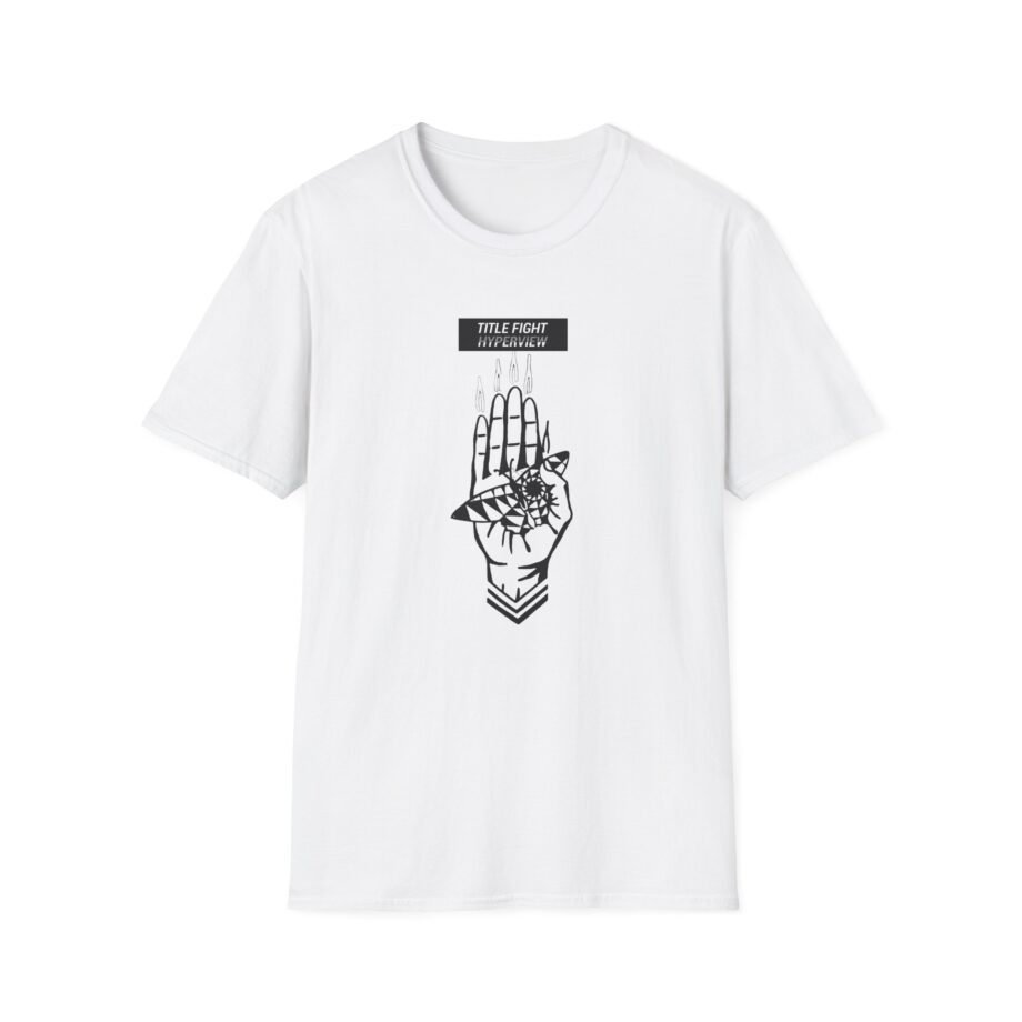 Title Fight Hyperview Hand Unisex Softstyle T-Shirt