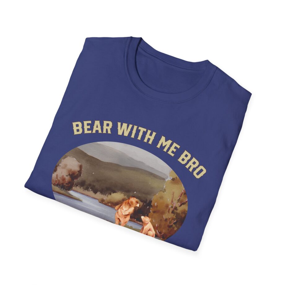 Sadie Crowell Bear With Me Bro Unisex Softstyle T-shirt