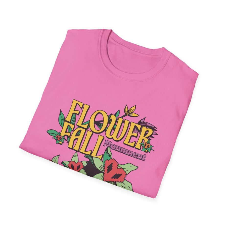 Philza Flower Fall Monument Unisex Softstyle T-shirt