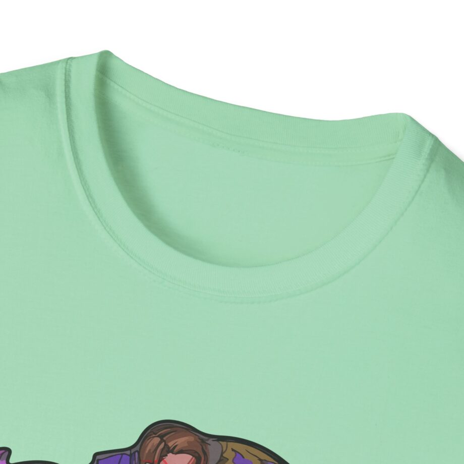 Zackrawrr the Dark Purple Knight Unisex Softstyle T-shirt