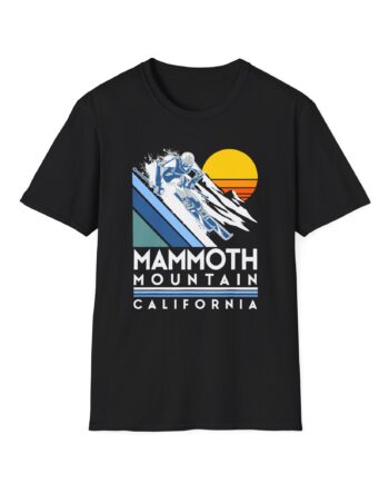 Mammoth Mountain California Unisex Softstyle T-shirt