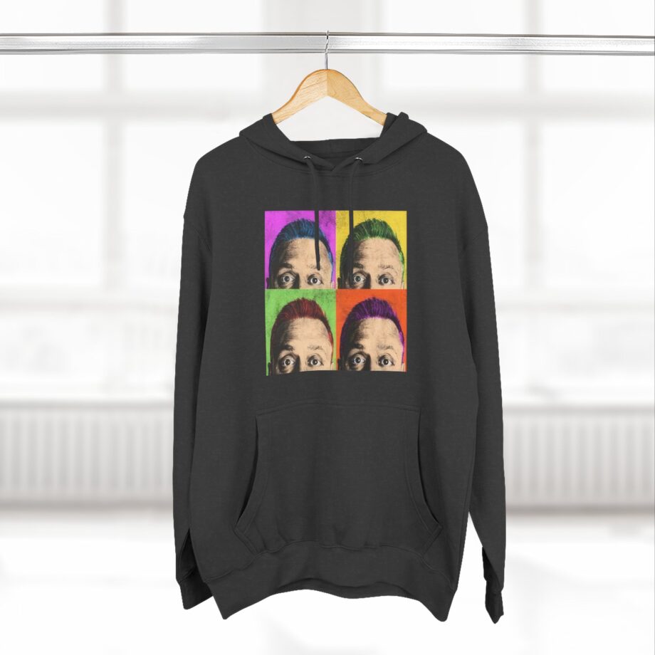 Nate Bargatze Three-Panel Fleece Hoodie