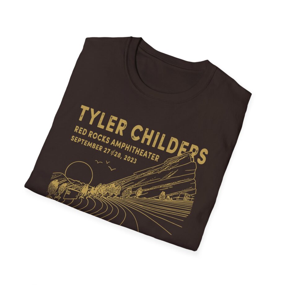 Tyler Childers Red Rocks '23 Unisex Softstyle T-shirt