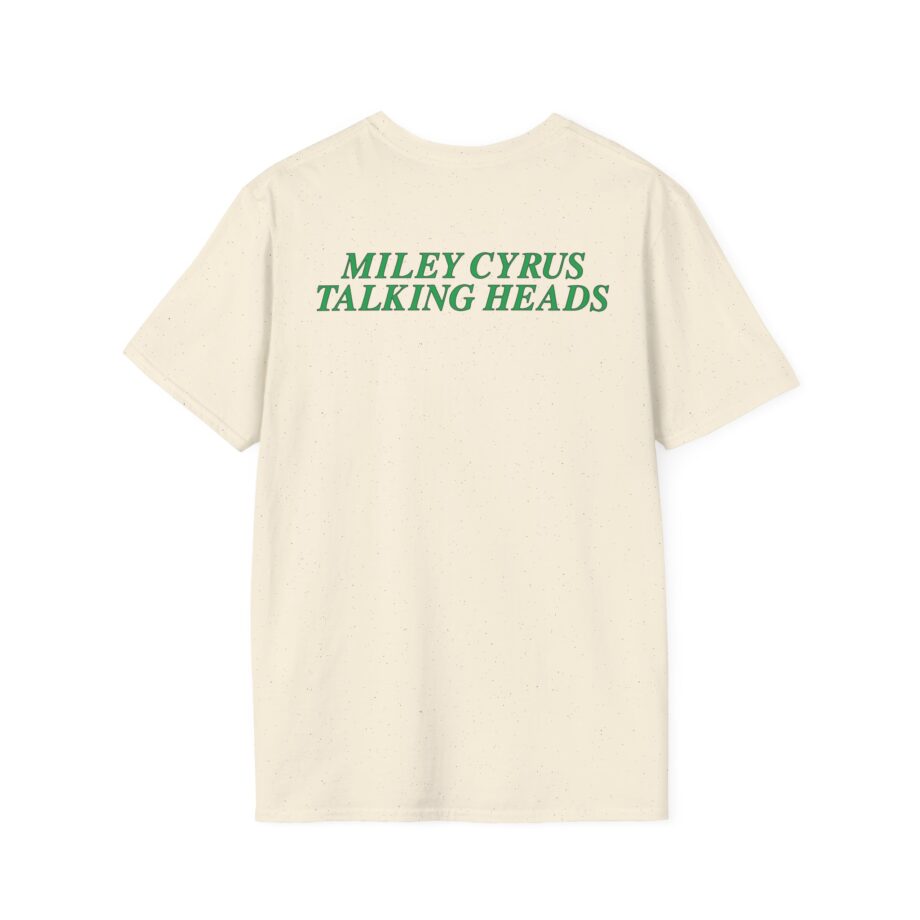 Miley Cyrus Talking Heads X Miley Psycho Killer Unisex Softstyle T-Shirt