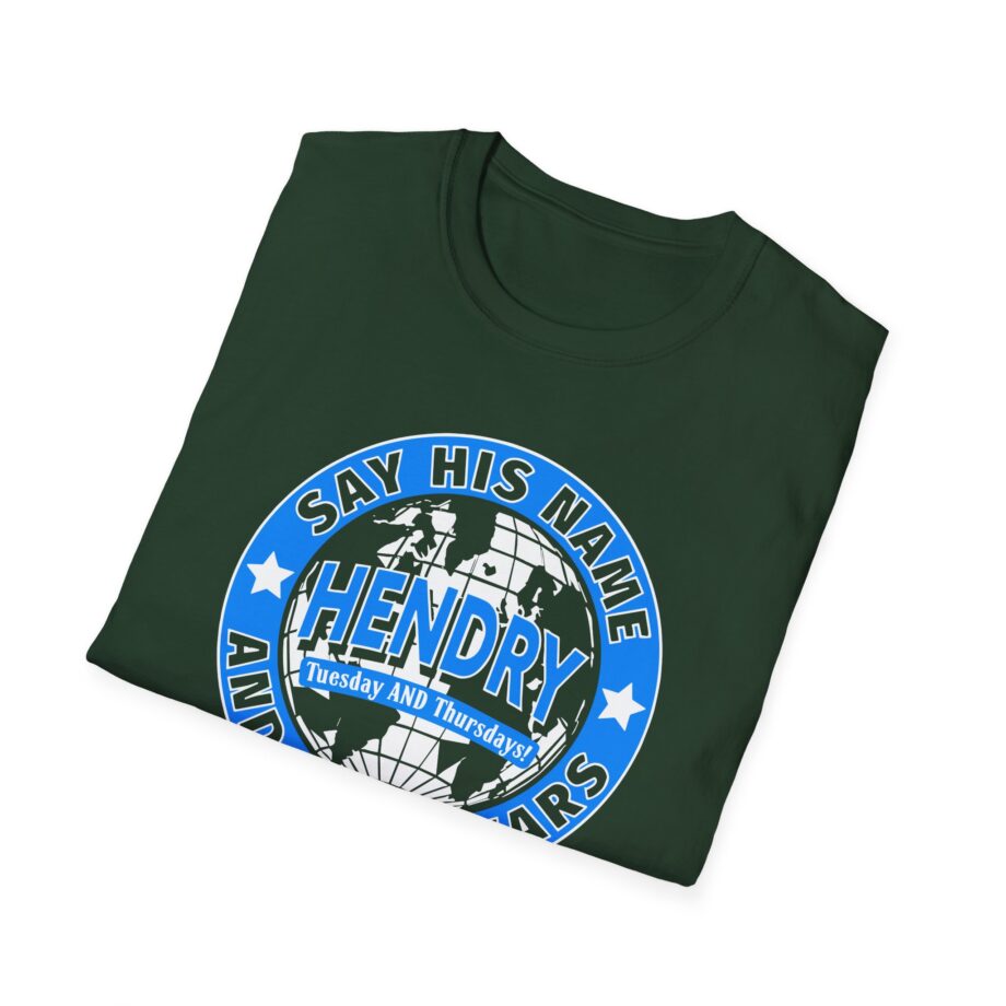 Say His Name Joe Hendry  Unisex Softstyle T-shirt