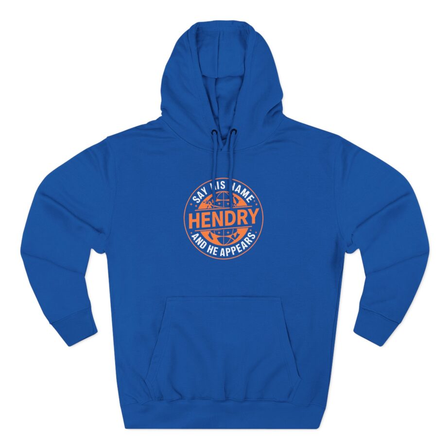 Say His Name Joe Hendry Three-Panel Fleece Hoodie