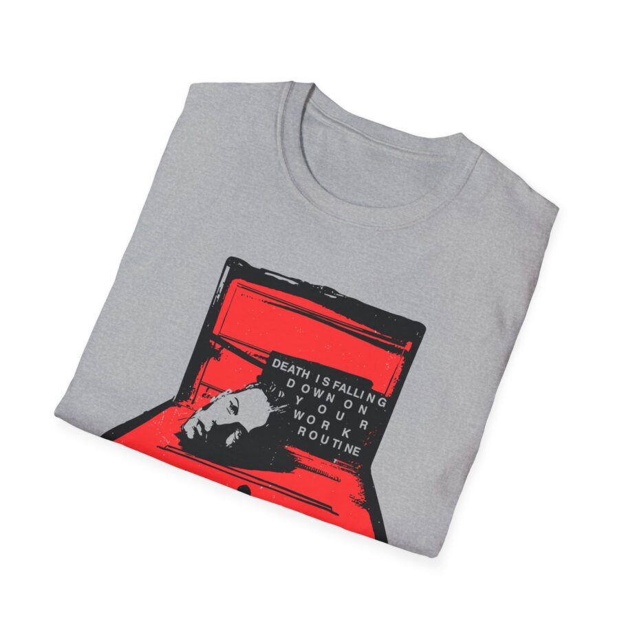 Fontaines Death Is Falling Down On Your Work Routine Unisex Softstyle T-Shirt