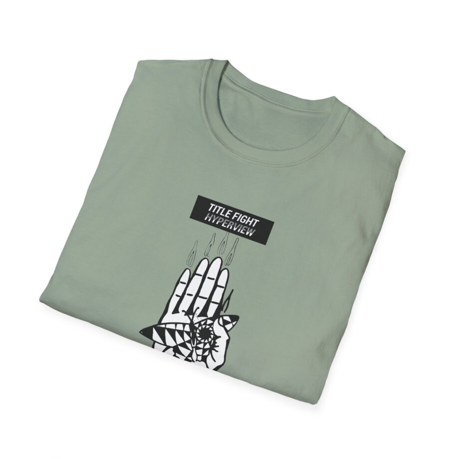 Title Fight Hyperview Hand Unisex Softstyle T-Shirt