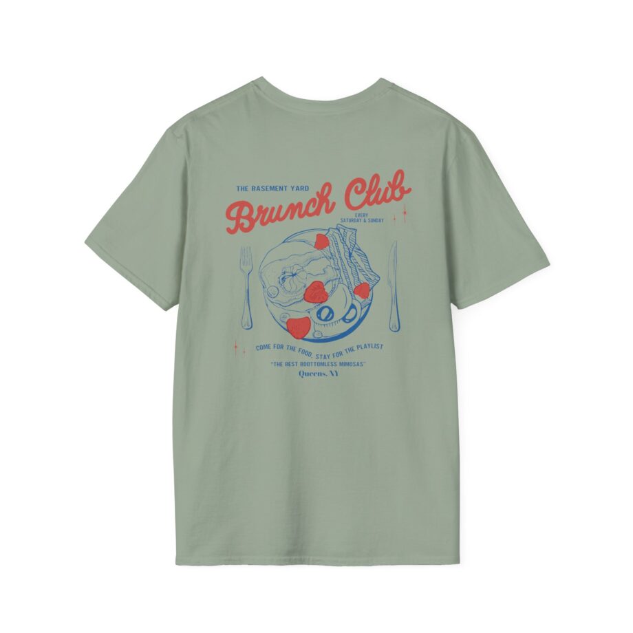 Basement Yard Brunch Club Diner Unisex Softstyle T-shirt