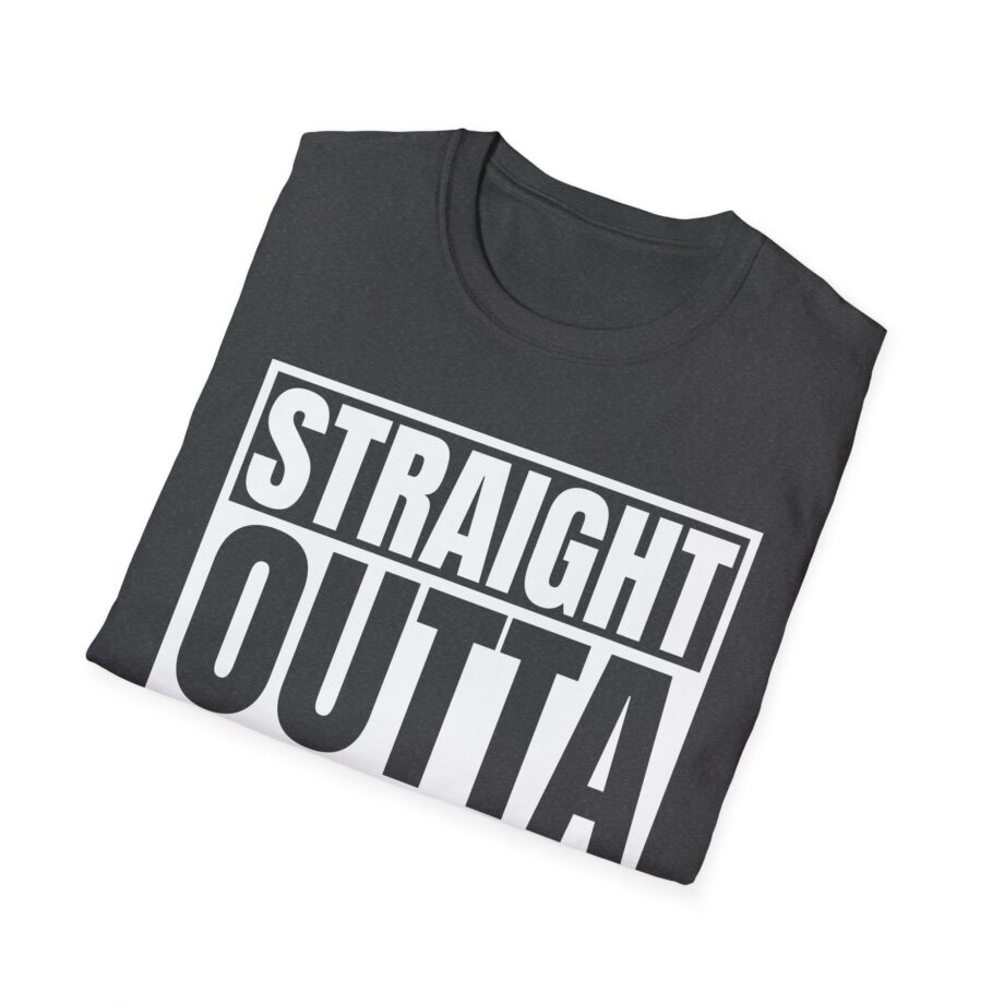 Straight Outta White Guilt Unisex Softstyle T-Shirt