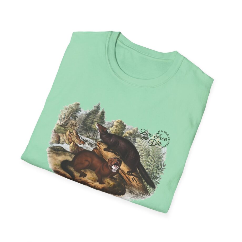 Live Free or Die in Mogul Hampshire Unisex Softstyle T-shirt