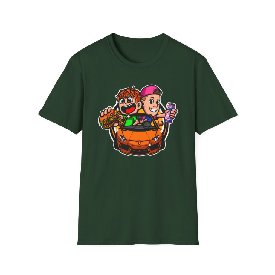 Burger Pommes  Unisex Softstyle T-Shirt