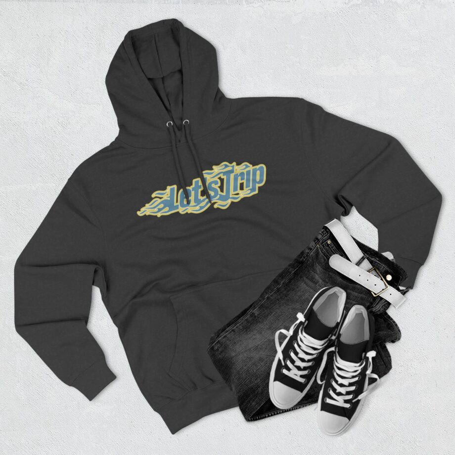 Sturniolo Let's Trip Flames Three-panel Fleece Hoodie