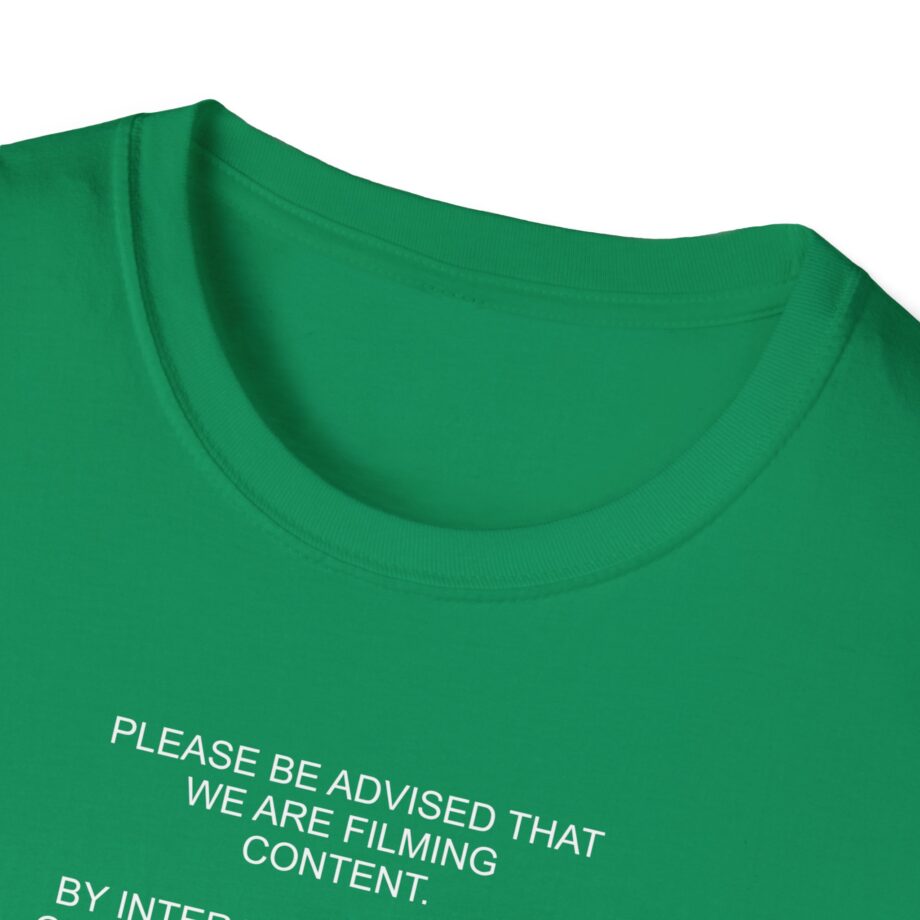 Nekrogoblikon We Are Filming Content Unisex Softstyle T-Shirt