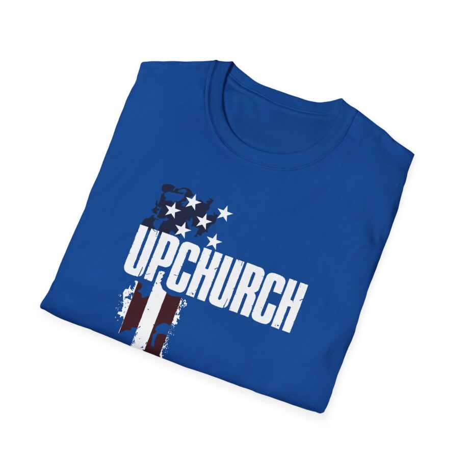 Upchurch Family American Flag Graphic Unisex Softstyle T-Shirt