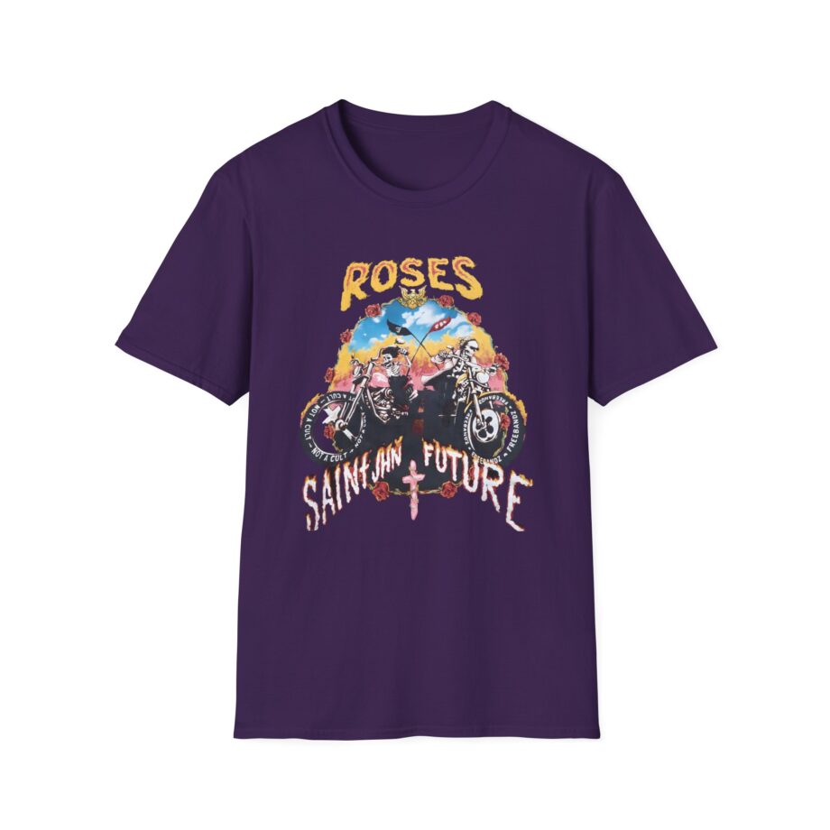 Not a Cult X Freebandz Roses Unisex Softstyle T-Shirt