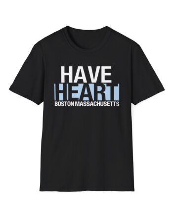 Have Heart Boston Massachusetts Unisex Softstyle T-shirt