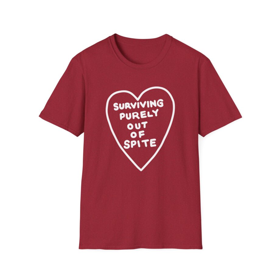 Elyse Myers Surviving Purely Out of Spite Unisex Softstyle T-Shirt