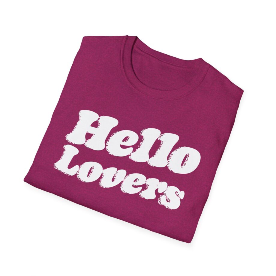 Niall Horan Hello Lovers Logo Unisex Softstyle T-shirt