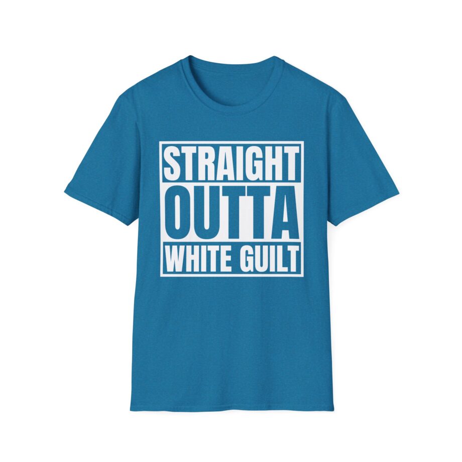 Straight Outta White Guilt Unisex Softstyle T-Shirt