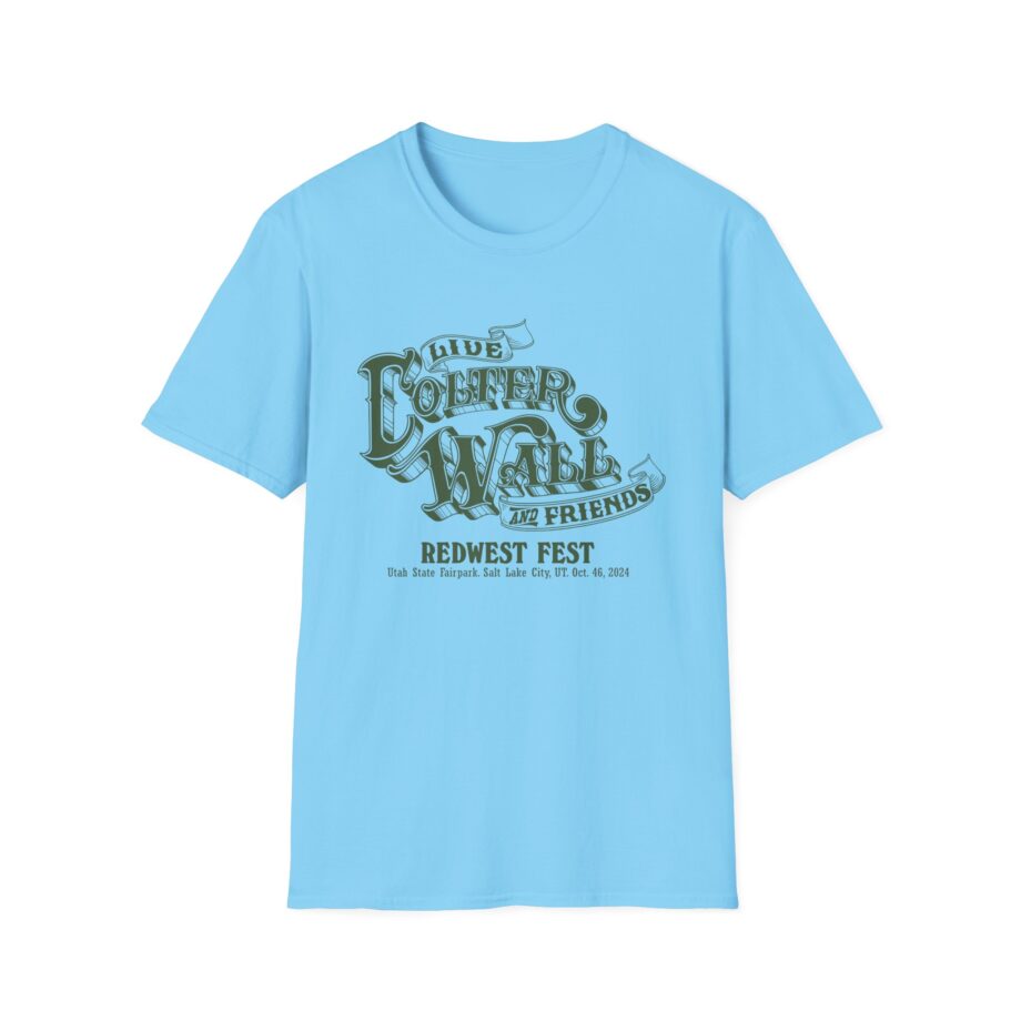 Colter Wall Redwest Fest Unisex Softstyle T-shirt
