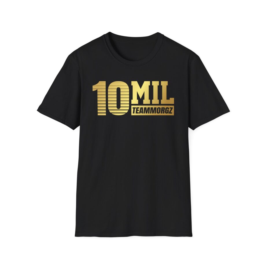 Morgz 10 Million Squad Unisex Softstyle T-Shirt