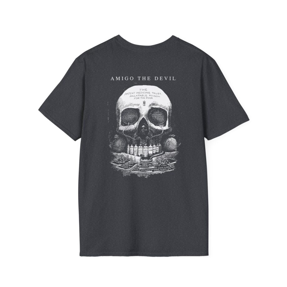 Amigo the Devil Death's Laboratory Unisex Softstyle T-shirt