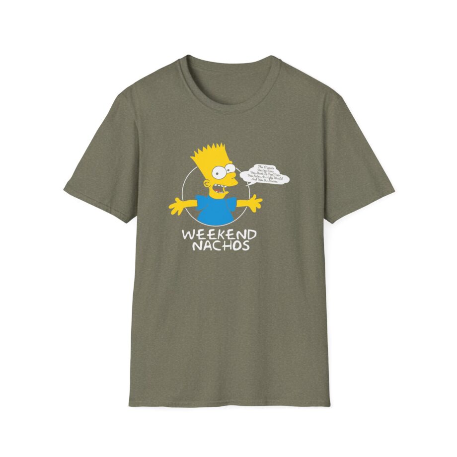 Weekend Nachos Unisex Softstyle Tee