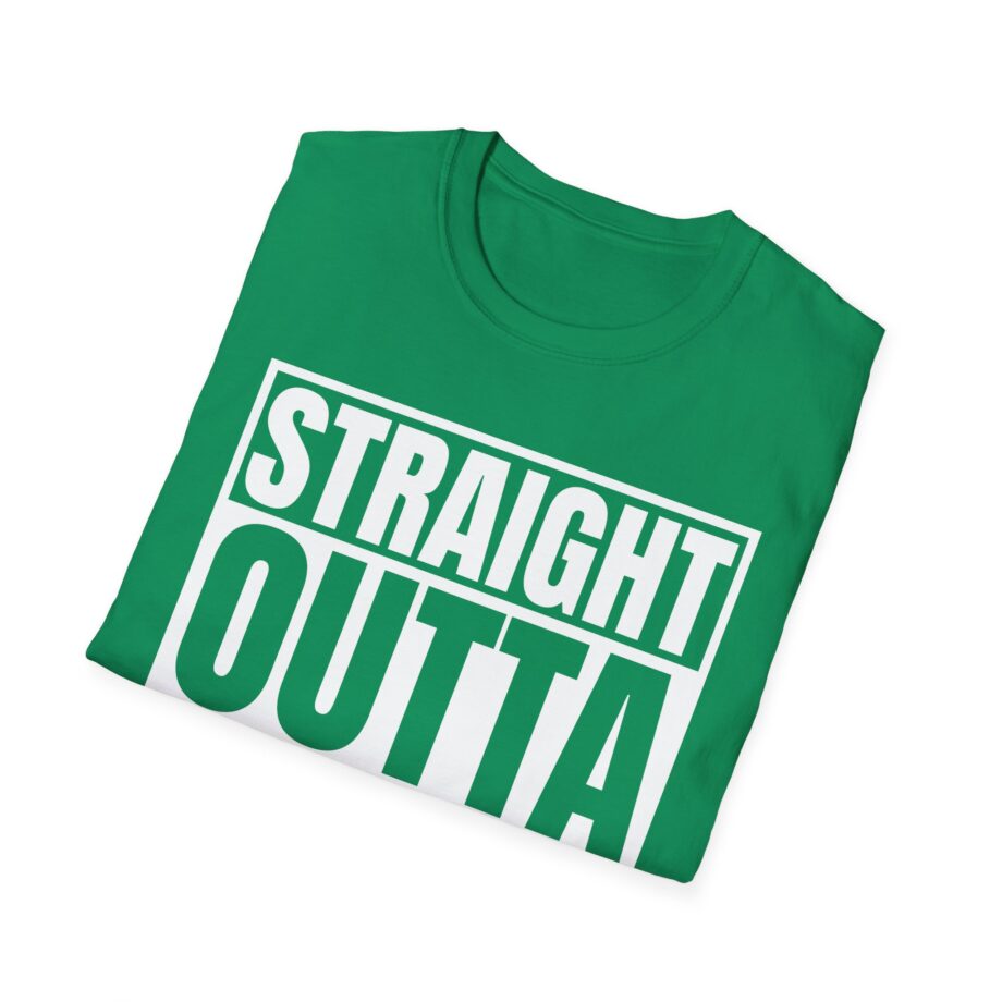 Straight Outta White Guilt Unisex Softstyle T-Shirt