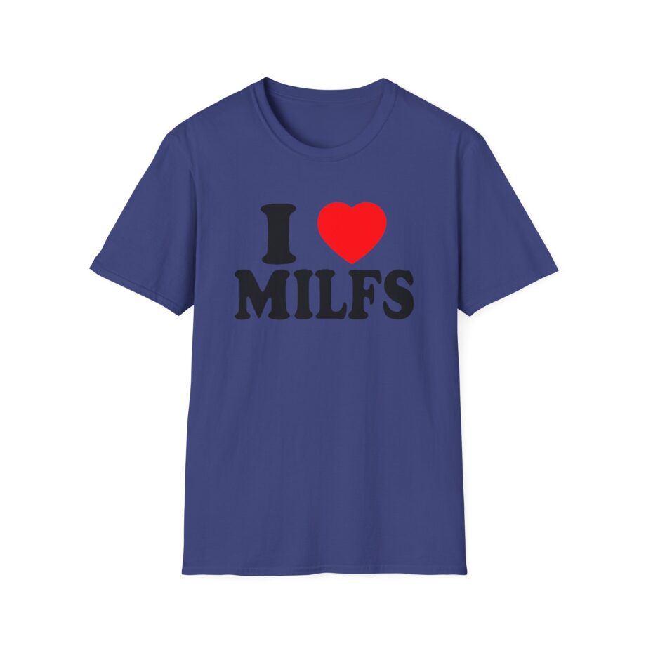 Billzo I Love Milfs Unisex Softstyle T-shirt
