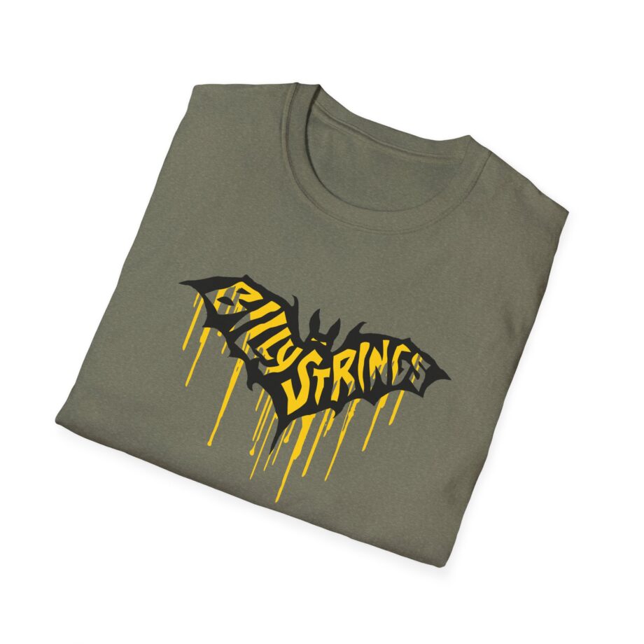 Billy Strings Austin Bat Tee (Attak / Casper Herselman) Unisex Softstyle T-Shirt