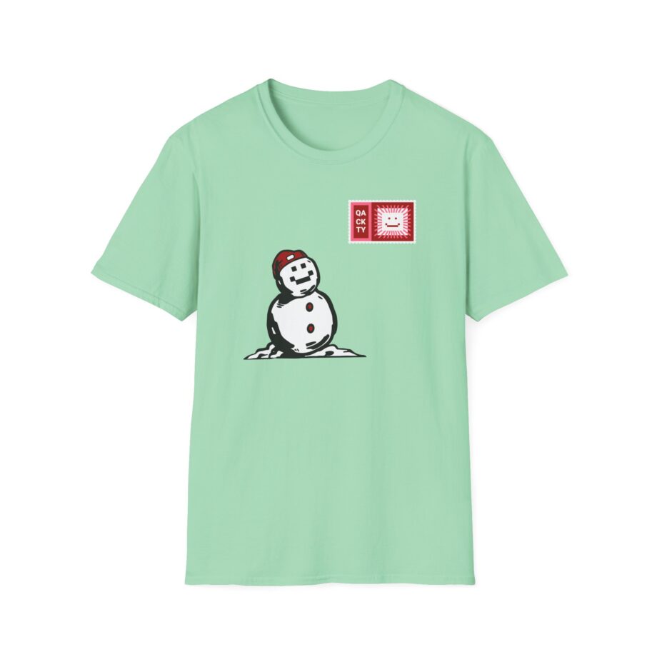 Quackity Snowman Unisex Softstyle T-shirt