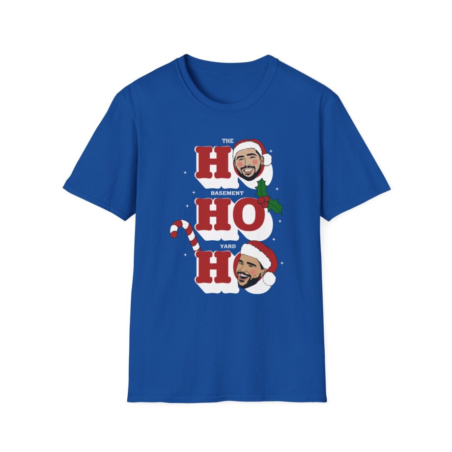 Basement Yard Ho Ho Ho Unisex Softstyle T-shirt