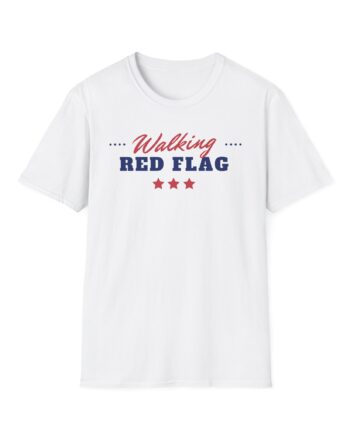 Sadie Crowell Walking Flag Unisex Softstyle T-shirt