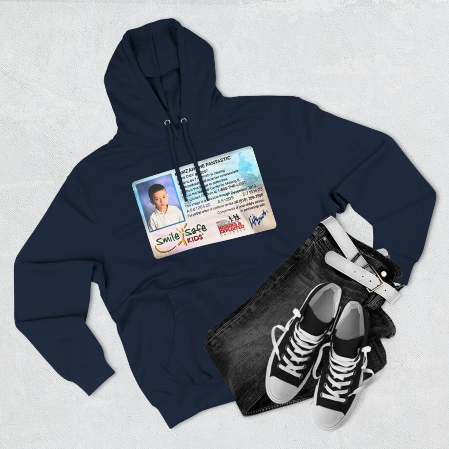 Slushy Noobz Smile Safe Kids Three-panel Fleece Hoodie