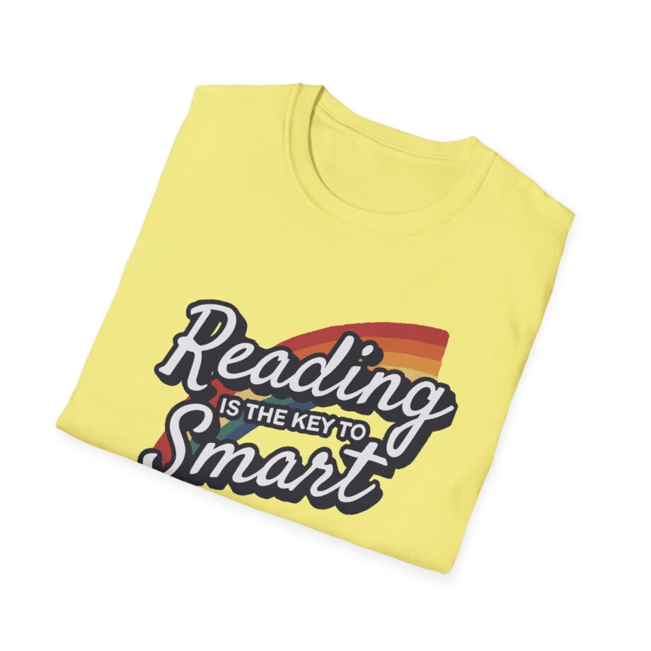 Nate Bargatze Reading is the Key to Smart Unisex Softstyle T-Shirt