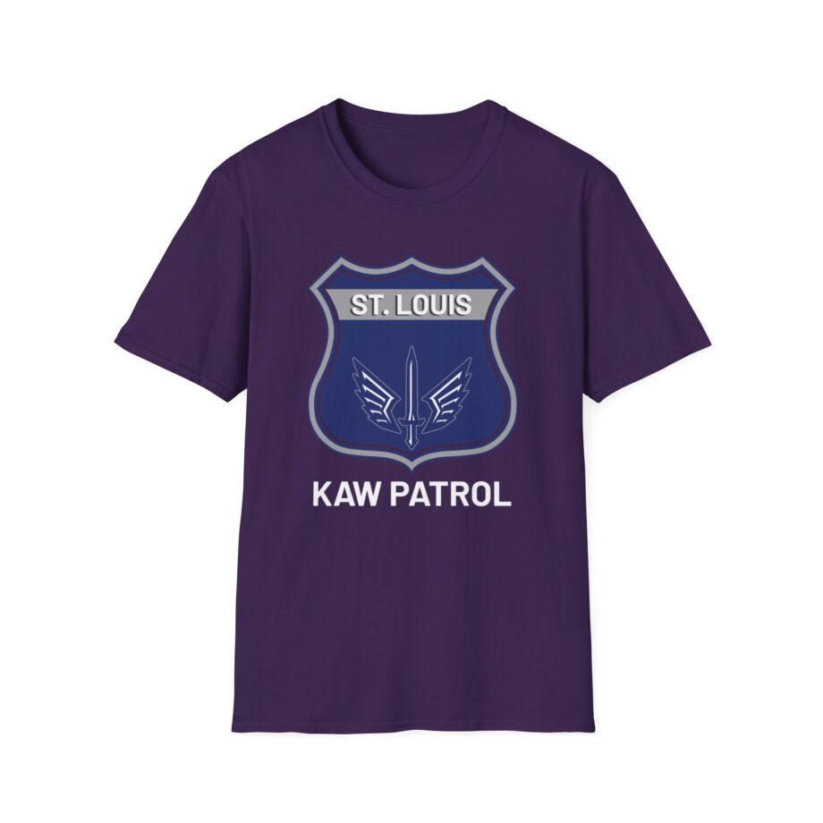 Youth St. Louis Battlehawks Kaw Patrol Unisex Softstyle T-Shirt