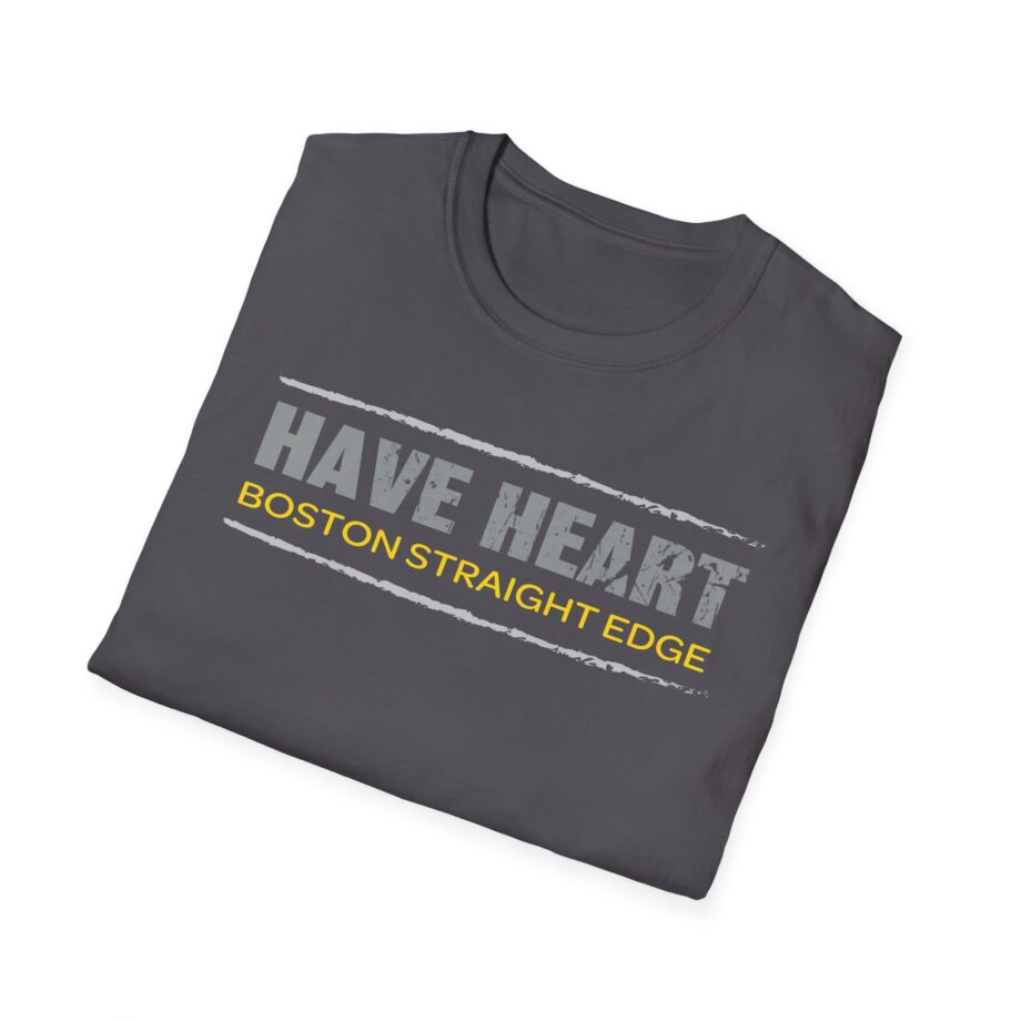 Have Heart Boston Straight Edge Unisex Softstyle T-shirt