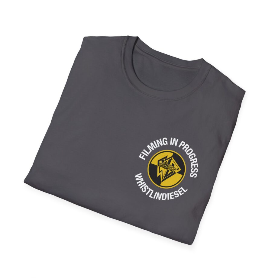 Whistlindiesel Filming in Progress Unisex Softstyle T-shirt