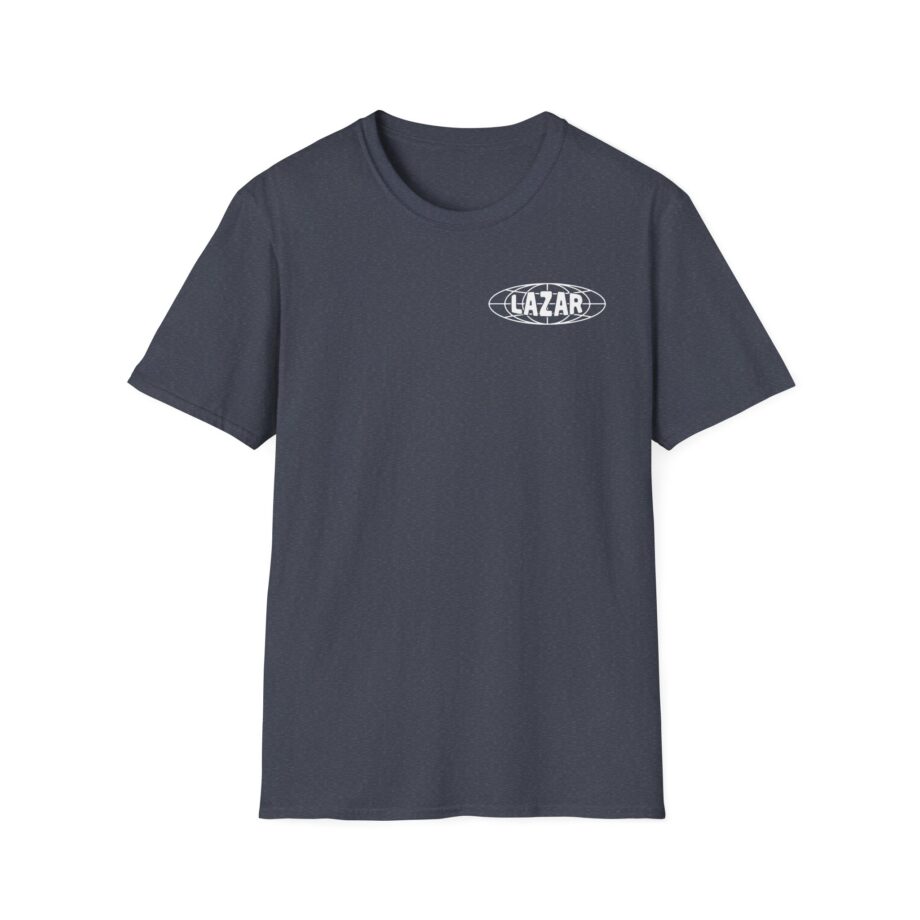 Lazarbeam Globe Indigo Unisex Softstyle T-Shirt